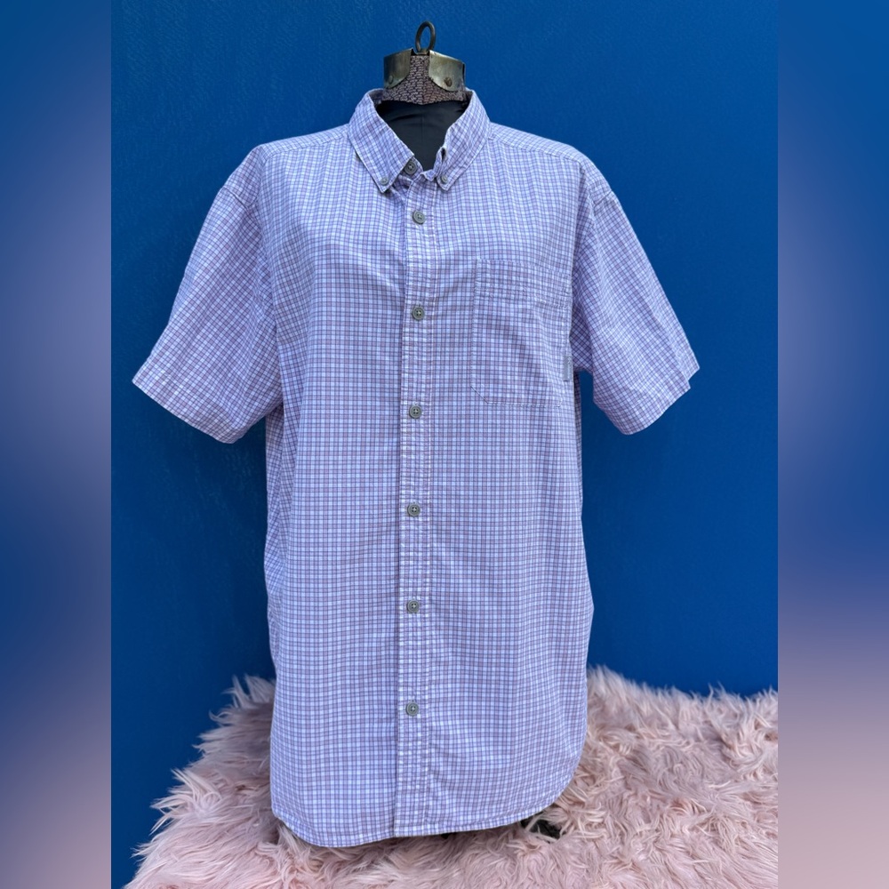 Columbia Rapid Rivers™ II Plaid Short Sleeve Shirt - Size Large